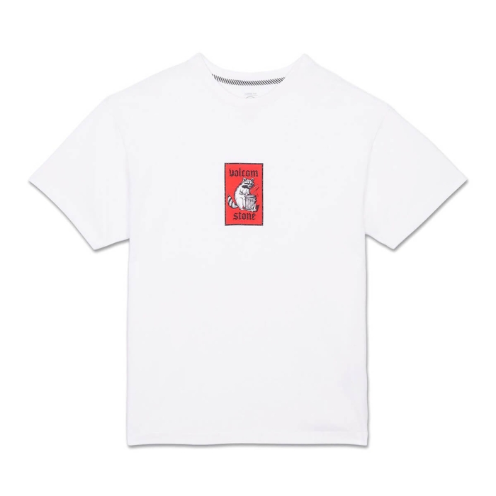 VOLCOM ROCKOUT T-SHIRT WHITE M