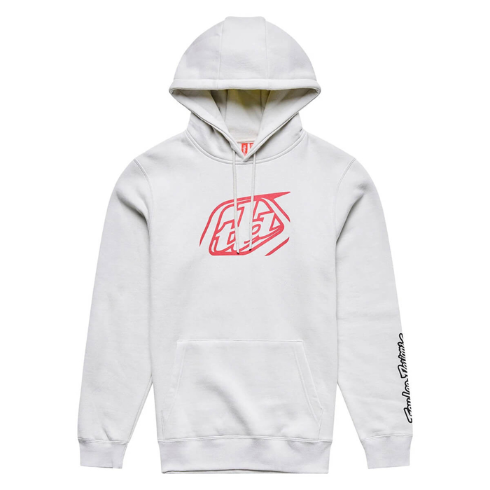 TROY LEE DESIGNS BADGE PULLOVER HOODIE BADGE PUMICE XL