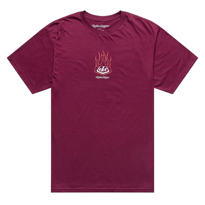 TROY LEE DESIGNS FLAME2 T-SHIRT FLAME2 SANGRIA S