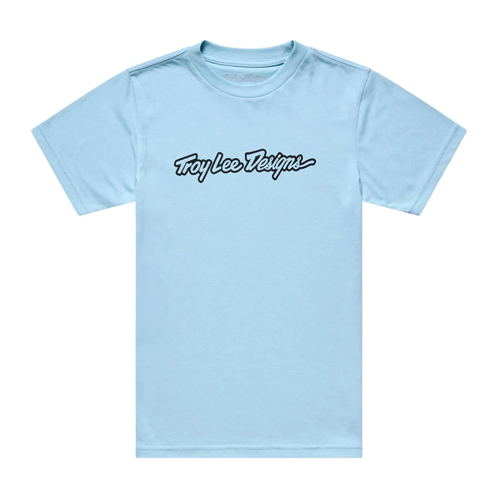 TROY LEE DESIGNS SIGNATURE T-SHIRT SIGNATURE DAWN BLUE M