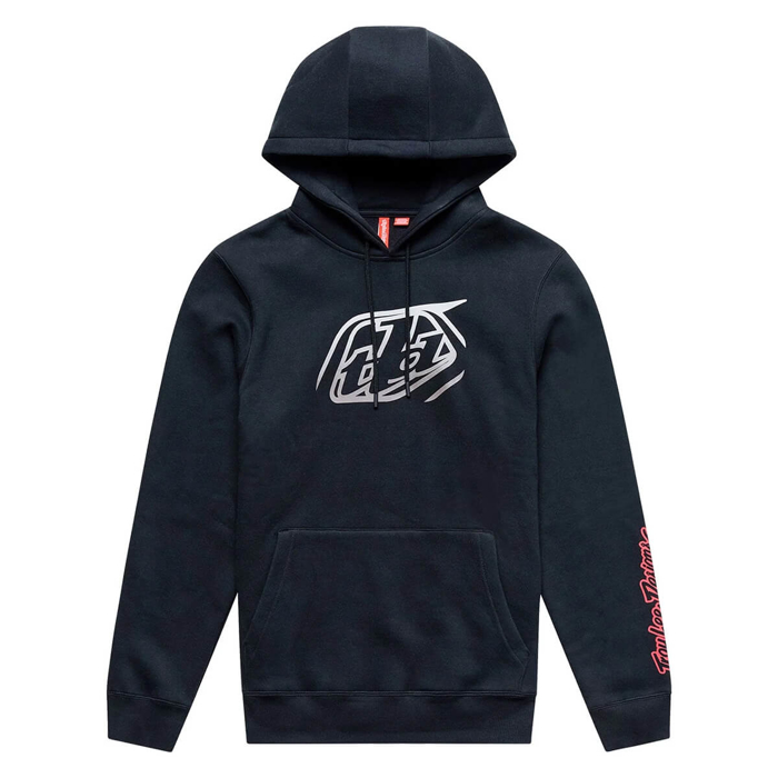 TROY LEE DESIGNS BADGE PULLOVER HOODIE BADGE BLACK / GRAY XL