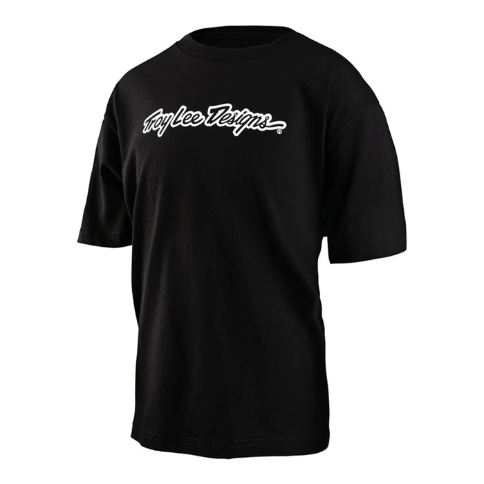 TROY LEE DESIGNS SIGNATURE T-SHIRT SIGNATURE BLACK L