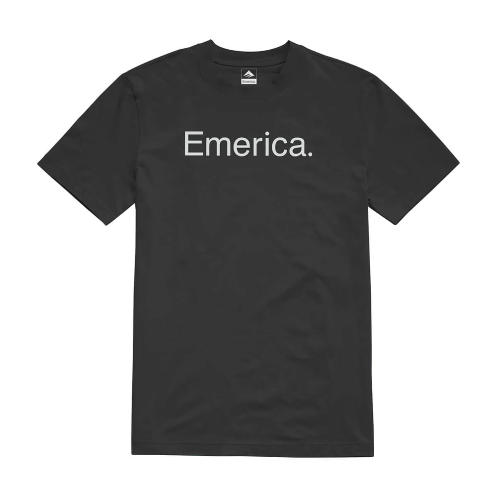 EMERICA PURE T-SHIRT BLACK L