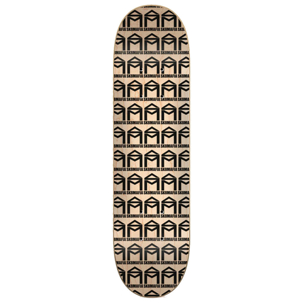 SK8MAFIA HOUSE LOGO BLACK 6.0" MICRO DECK 6.0"