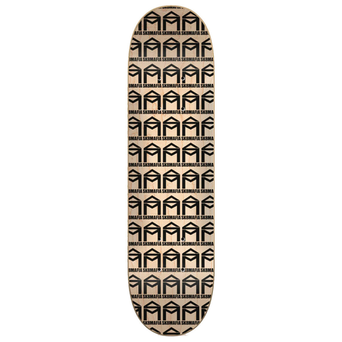 SK8MAFIA HOUSE LOGO BLACK 6.0" MICRO DECK 6.0"