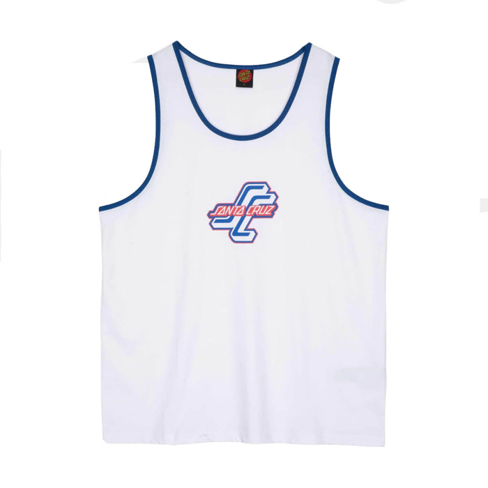 SANTA CRUZ OUTER OGSC FRONT VEST WHITE M