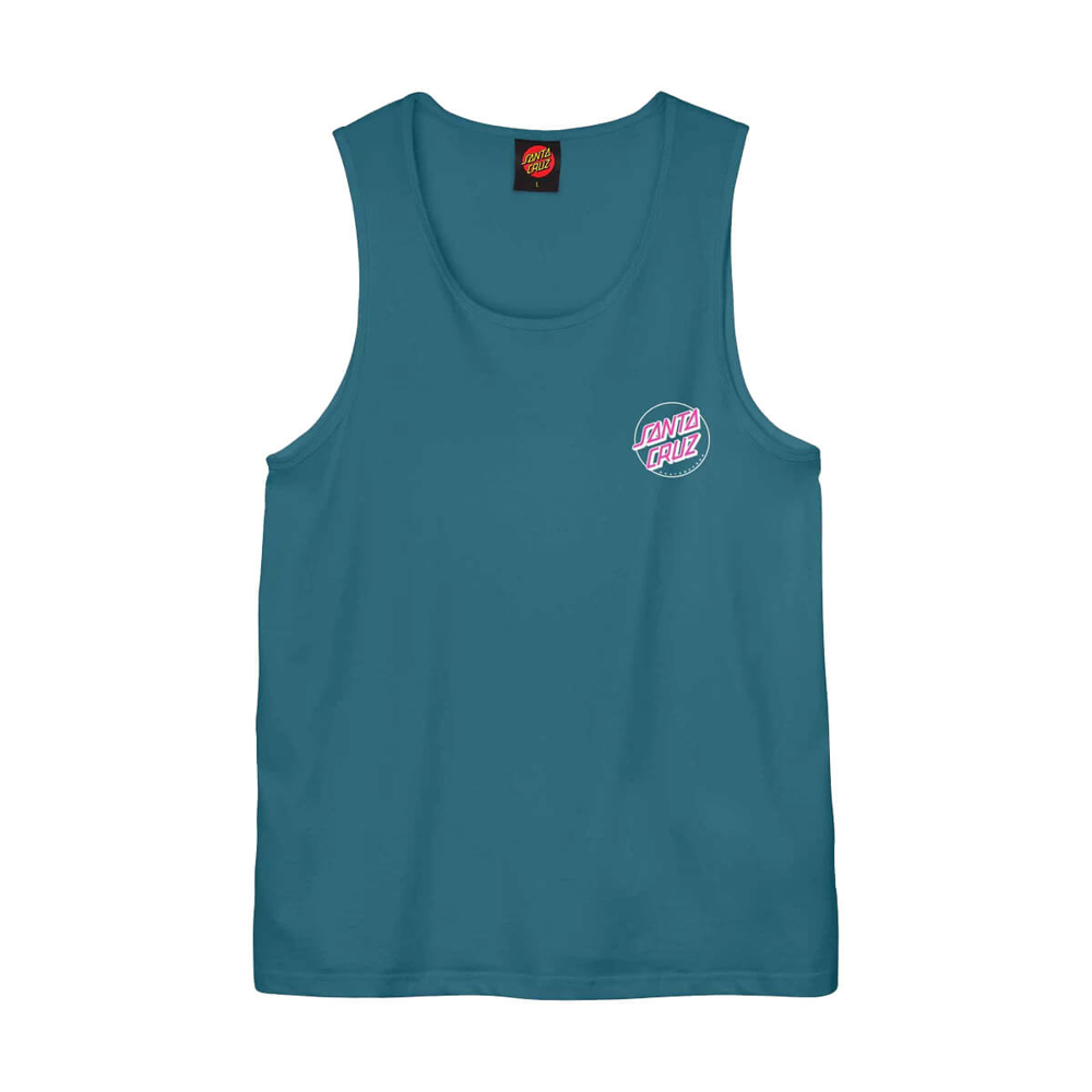 SANTA CRUZ PARTIAL DOT VEST TEAL M