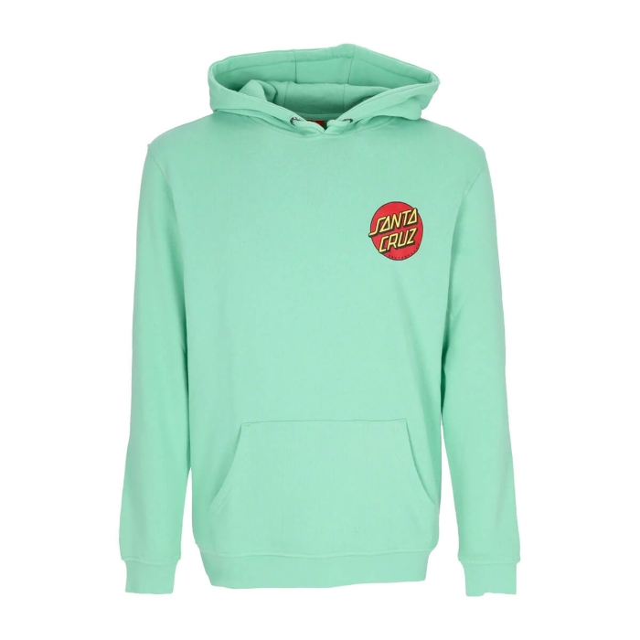 SANTA CRUZ CLASSIC DOT CHEST HOOD MINT L