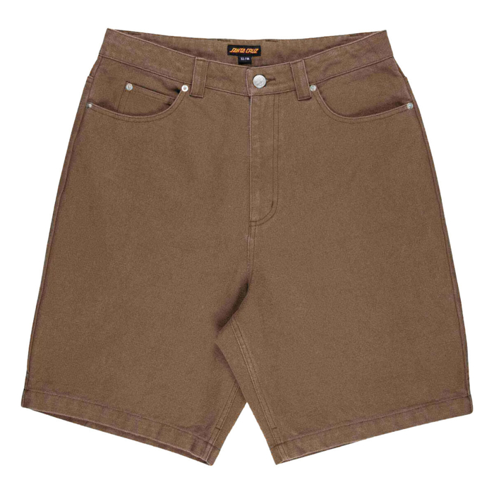 SANTA CRUZ BIG SHORTS TAUPE CANVAS 36