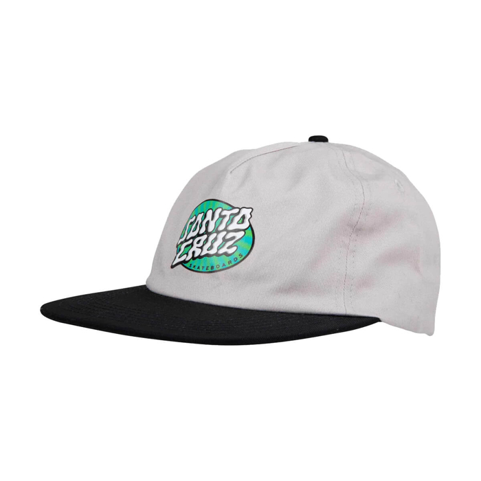 SANTA CRUZ VERTIGO DOT SNAPBACK GREY/BLACK UNI
