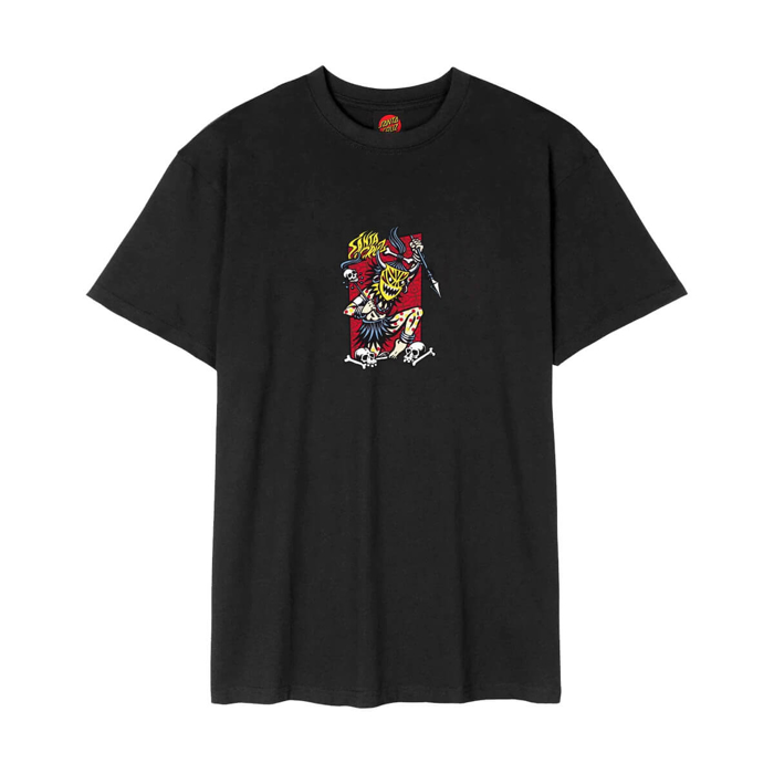 SANTA CRUZ SALBA VOODOO FRAME FRONT T-SHIRT BLACK XXL
