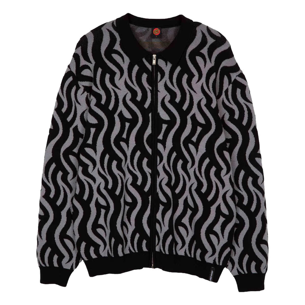 SANTA CRUZ HARMON ZIP CARDIGAN DRESSEN TRIBAL M