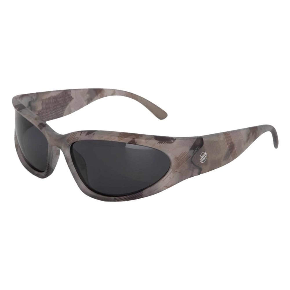 SANTA CRUZ OPUS DOT WRAP SUNGLASSES WOODCUT CAMO/BLACK UNI