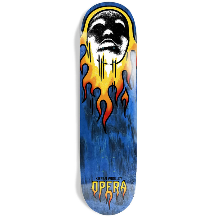 OPERA KIERAN WOOLLEY FLAME 9.0" DECK BLUE/BLACK 9.0"
