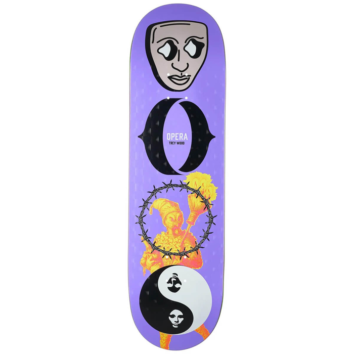 OPERA TREY WOOD PIECE 8.75" DECK PURPLE 8.75"