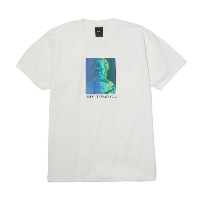 HUF HIGHER EDUCATION T-SHIRT WHITE M