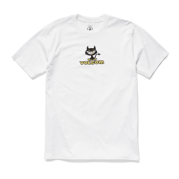 VOLCOM DEVILISH T-SHIRT WHITE XL