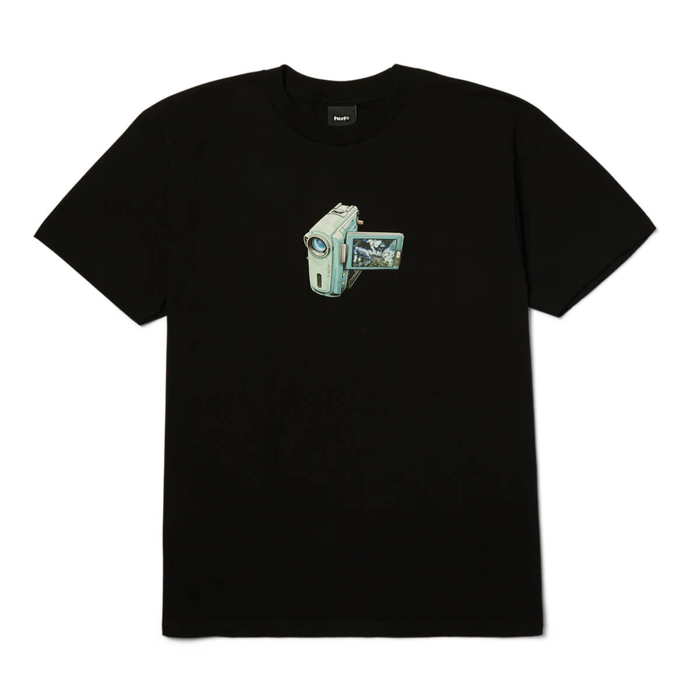 HUF H CAM T-SHIRT BLACK XL