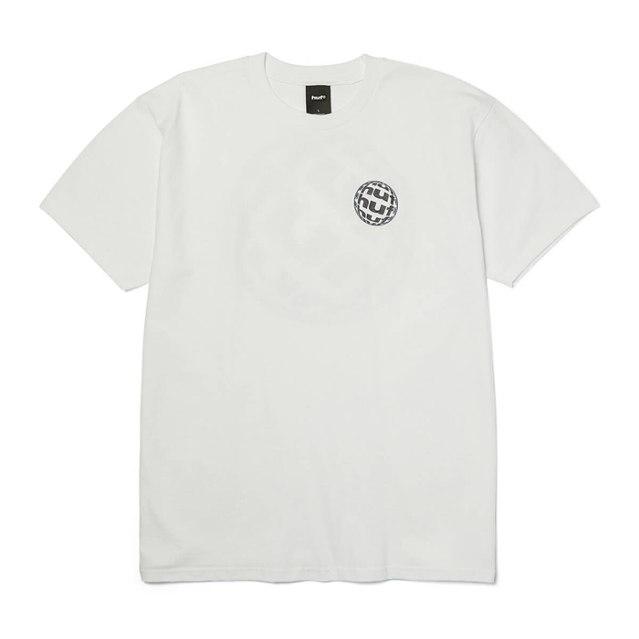 HUF WIDE ANGLE T-SHIRT WHITE M
