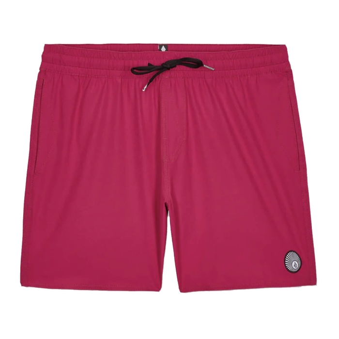 VOLCOM LIDO SOLID TRUNK 16" SANGRIA L
