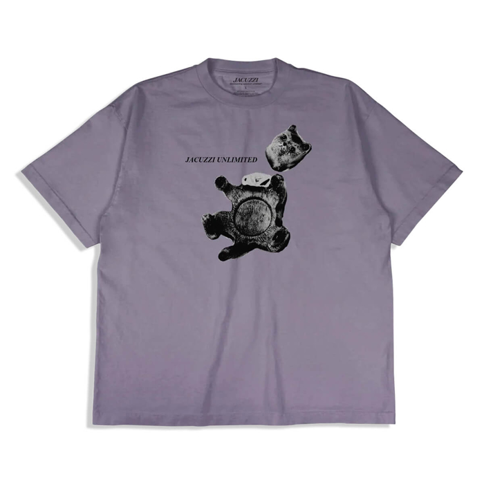 JACUZZI BROKEN GARMENT DYE PREMIUM T-SHIRT ISLAND MOSS L