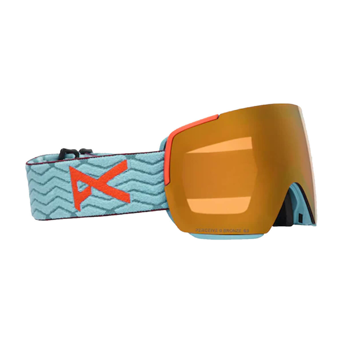 BURTON M5S GOGGLE + BONUS LENS + MFI® FACE MASK RETRO BLUE|SUNNY BRONZE/PER. CLOUDY BURST UNI