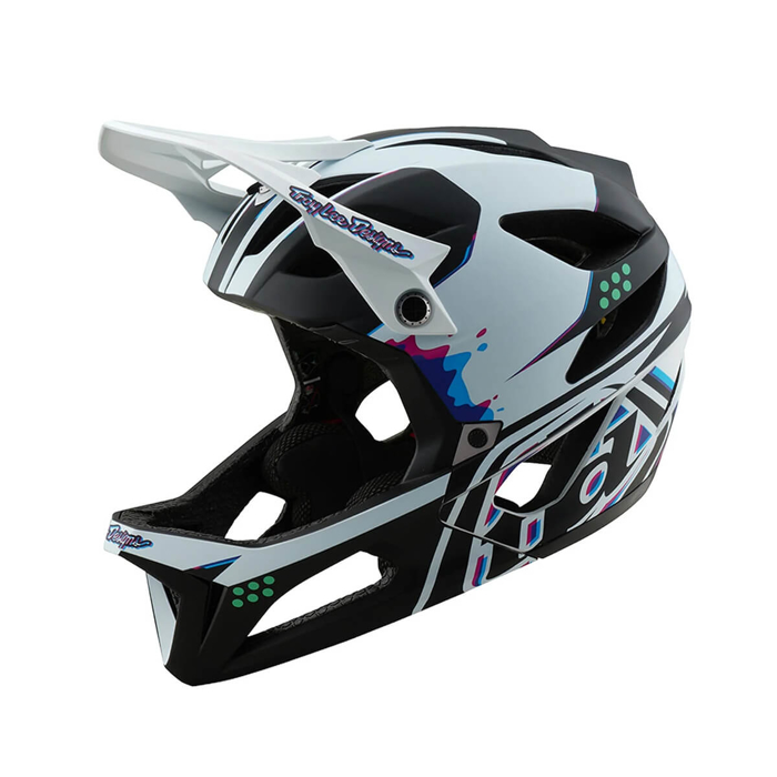TROY LEE DESIGNS STAGE HELMET TROOPER WHITE M/L