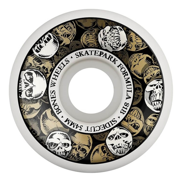 BONES SKATEPARK FORMULA 54MM SIDECUTS P5 81B OFF WHITE 54MM