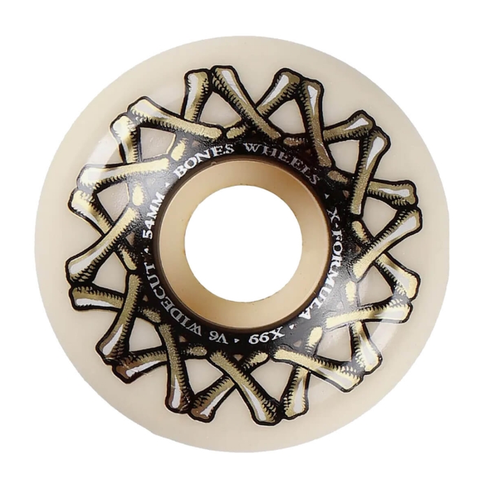 BONES X-FORMULA 54MM WIDECUTS V6 99A OFF WHITE 54MM