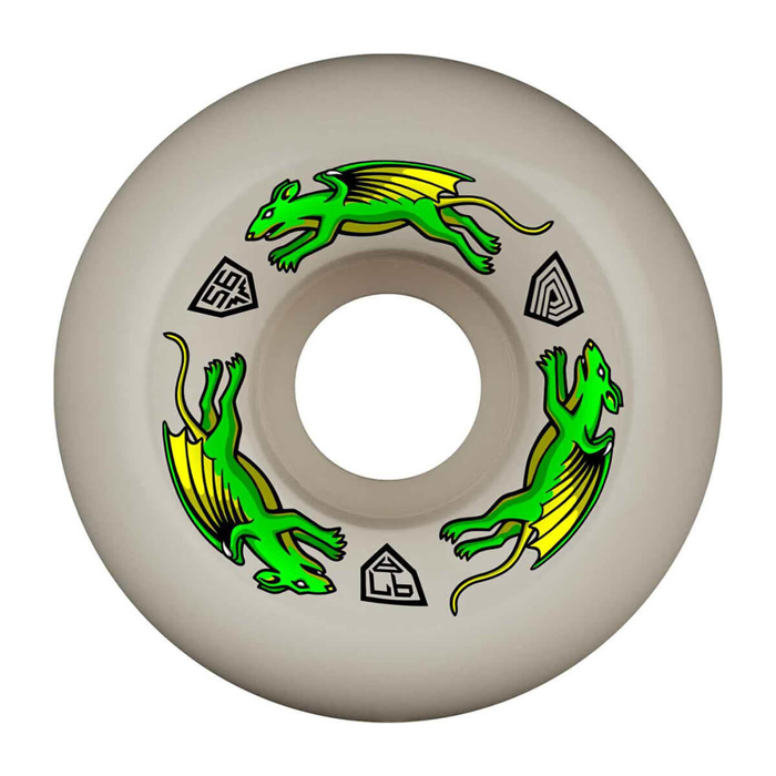 POWELL DRAGON FORMULA NANO RAT 56MM AV6 97A OFF WHITE 56MM