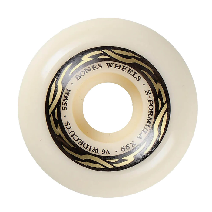 BONES X-FORMULA 55MM WIDECUTS V6 99A OFF WHITE 55MM
