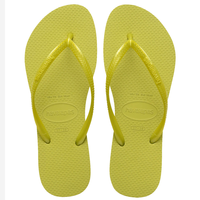 HAVAIANAS SLIM WILD LIME 41/42