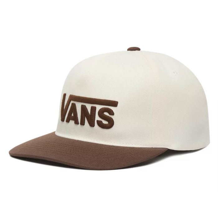 VANS DROP V LOGO SNAPBACK VINTAGE COCOA UNI