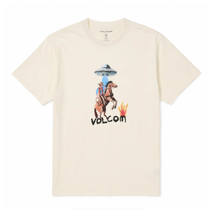 VOLCOM FA MICKEY MASON T-SHIRT OFF WHITE XS