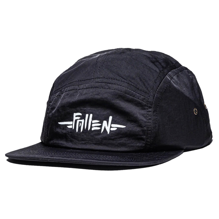 FALLEN GRUNGE 5 PANELS HAT BLACK/WHITE UNI