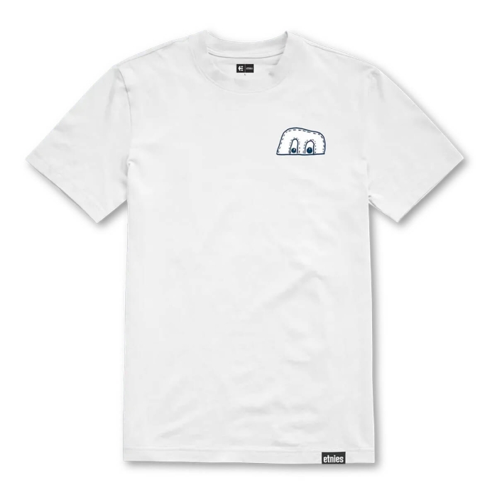 ETNIES ETNIES X FOS T-SHIRT WHITE/NAVY XL