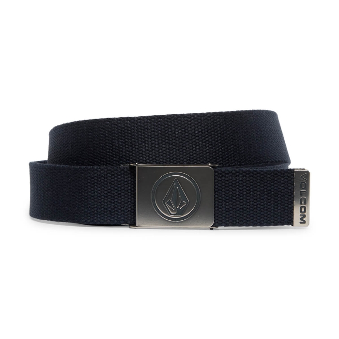 VOLCOM CIRCLE WEB BELT NAVY UNI