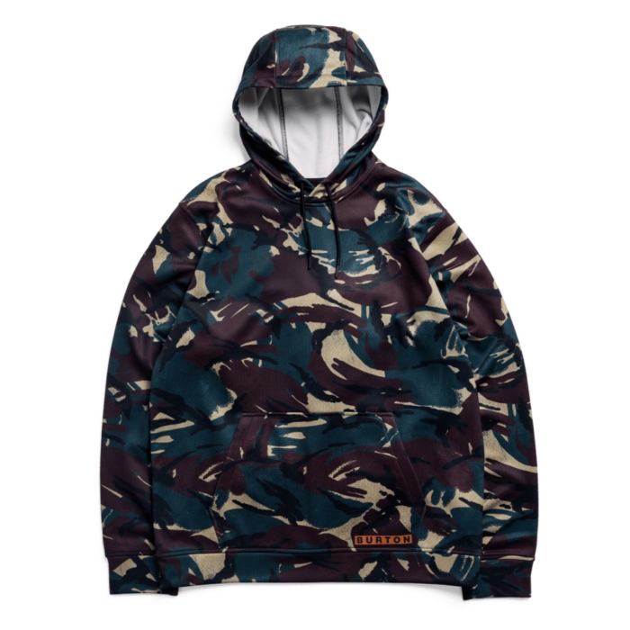 BURTON OAK HOODIE PULLOVER SEERSUCKER CAMO S