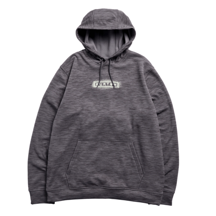 BURTON OAK HOODIE PULLOVER GOTHAM GRAY HTR XL