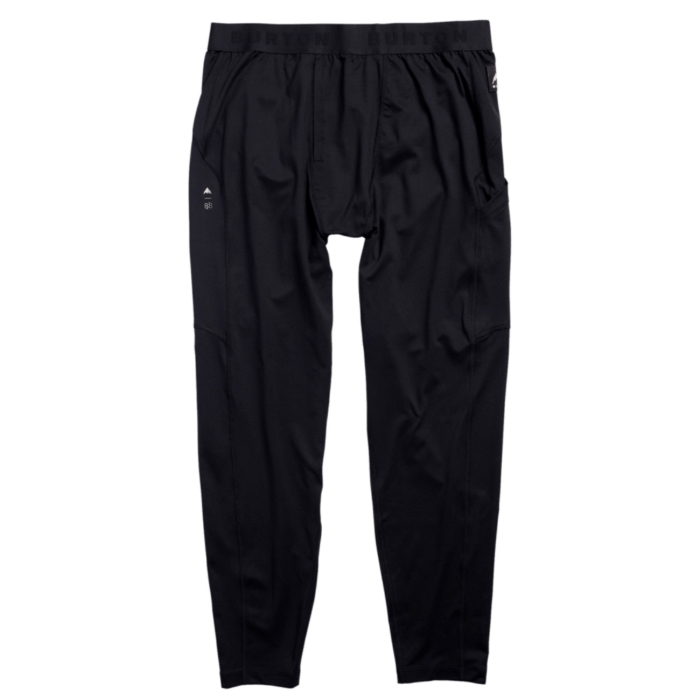 BURTON MIDWEIGHT BASE LAYER PANTS TRUE BLACK S
