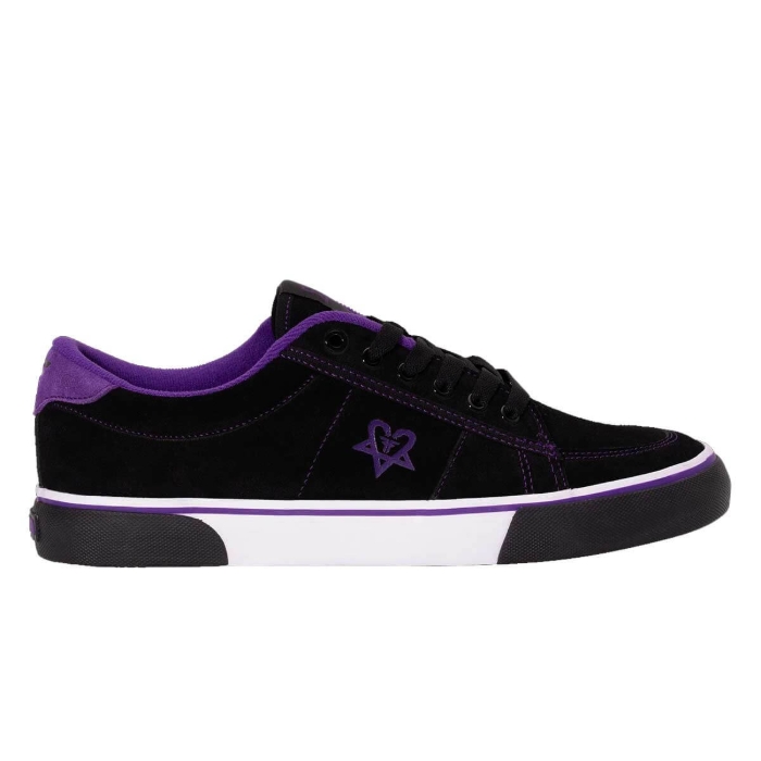 FALLEN NEW BOMBER BAM MARGERA BLACK/PURPLE 37