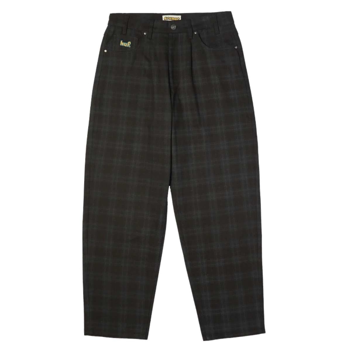 HUF CROMER PLAID PANT BLACK 30