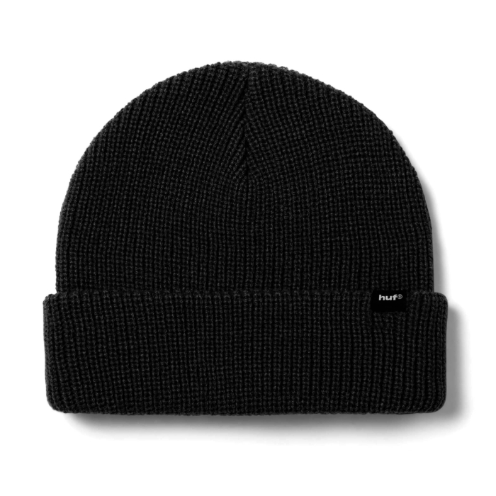 HUF USUAL BEANIE BLACK UNI