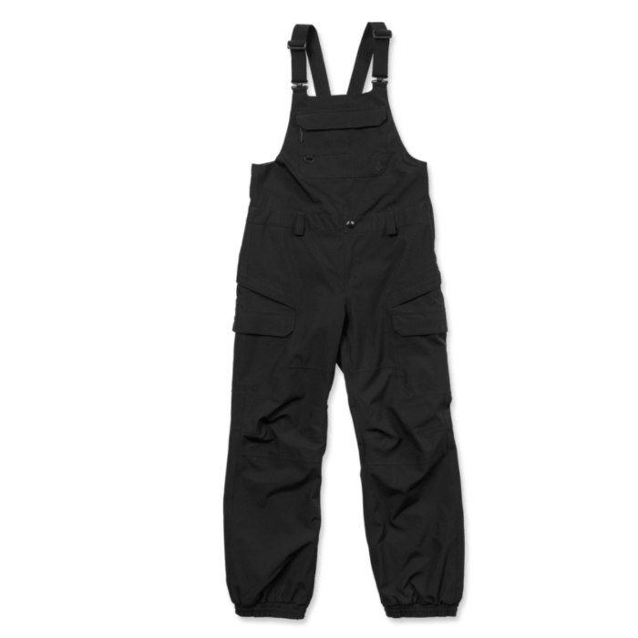 VOLCOM CRESTON 3D STRETCH BIB OVERALL BLACK L