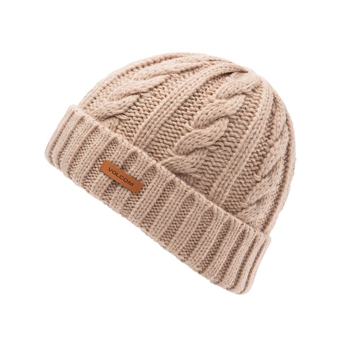 VOLCOM STONE KNIT BEANIE KHAKI UNI