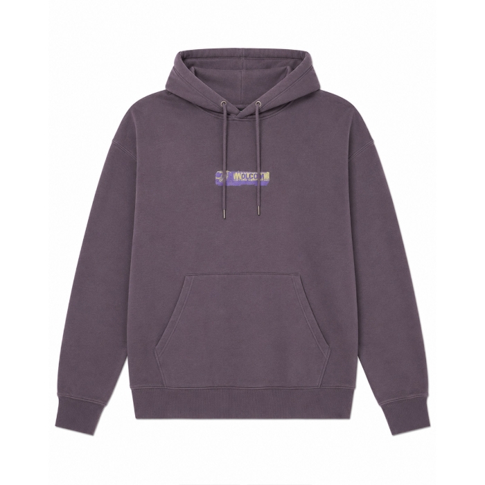 VOLCOM STONE CONVOYER HOODIE PULLOVER RAISIN M
