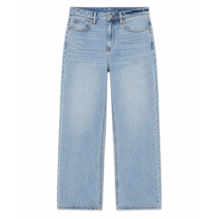 VOLCOM STONED BF HIRISE DUSTY BLUE WASH 27