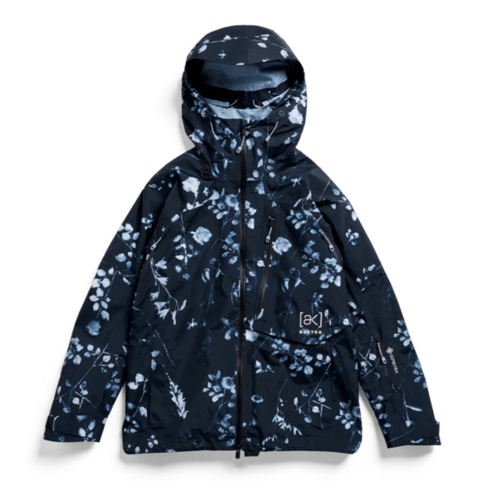 BURTON W [AK] GORE CYCLIC 2L JACKET CYANOTYPE FLORAL S