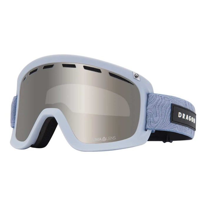DRAGON D1 OTG+BONUS LENS STEEL BLUE/LUMALENS SILVERION+CLEAR UNI