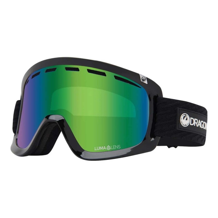 DRAGON D1 OTG+BONUS LENS ICON GREEN/LUMALENS GREEN IONIZED+LUMALENS FLASHBLUE IONIZED UNI